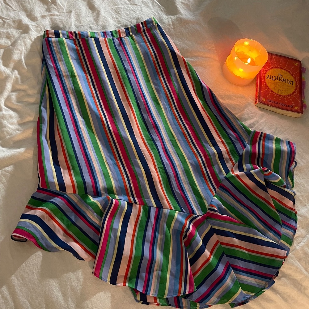 XS Striped Skirt.